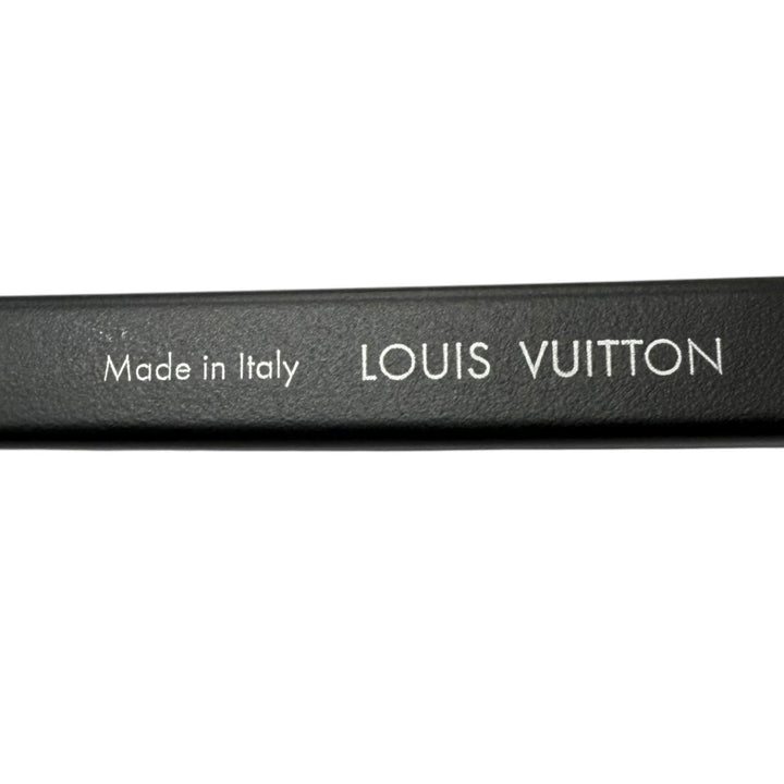 極美品□LOUIS VUITTON ルイヴィトン 2023年製 Z1082E サングラス・LVワイメア モノグラム ブラック 93L 145 デモレンズ イタリア製