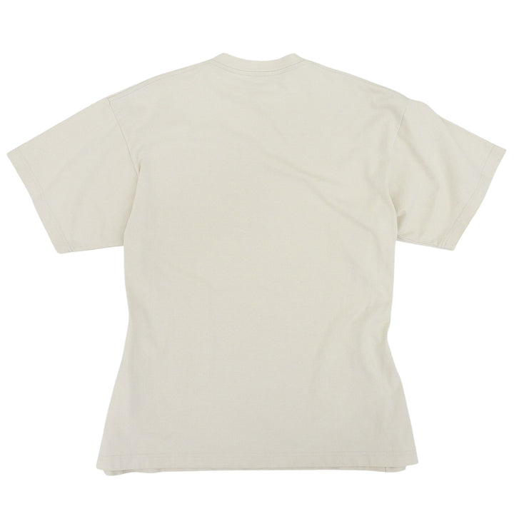 極美品▲BALENCIAGA バレンシアガ 22SS 724524 TNVM7 Waist Shape Tee 半袖Ｔシャツ ライトベージュ S ポルトガル製 正規品 レディース