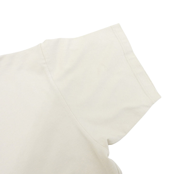 極美品▲BALENCIAGA バレンシアガ 22SS 724524 TNVM7 Waist Shape Tee 半袖Ｔシャツ ライトベージュ S ポルトガル製 正規品 レディース
