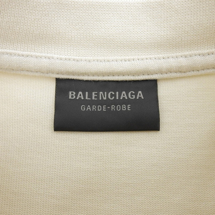 極美品▲BALENCIAGA バレンシアガ 22SS 724524 TNVM7 Waist Shape Tee 半袖Ｔシャツ ライトベージュ S ポルトガル製 正規品 レディース