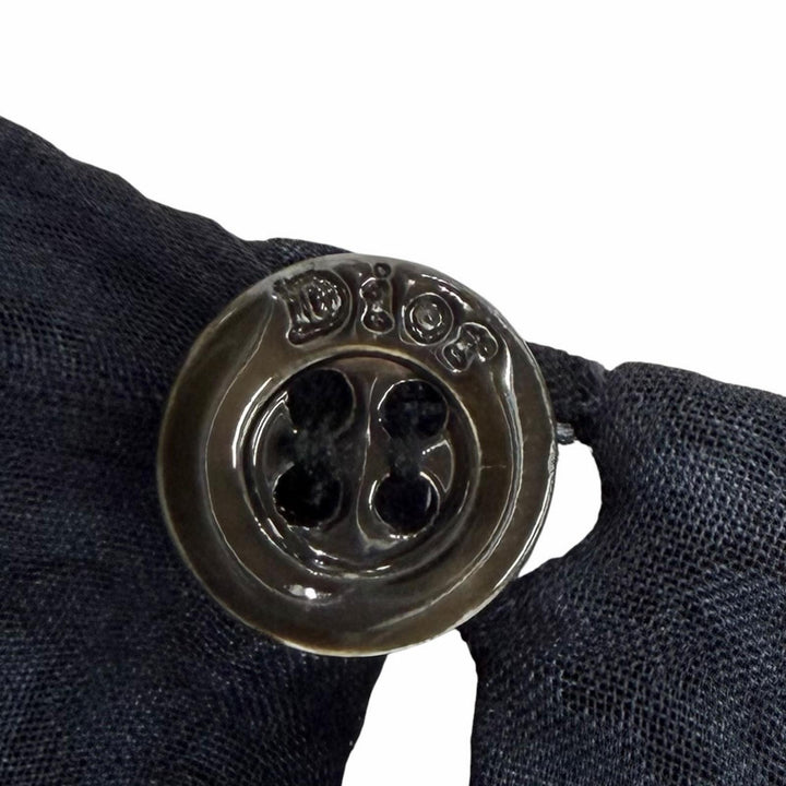 極美品★Christian Dior クリスチャンディオール 5H21648F1155 シルク100％ レース使い ノースリーブ デザイン ワンピース 38 正規品