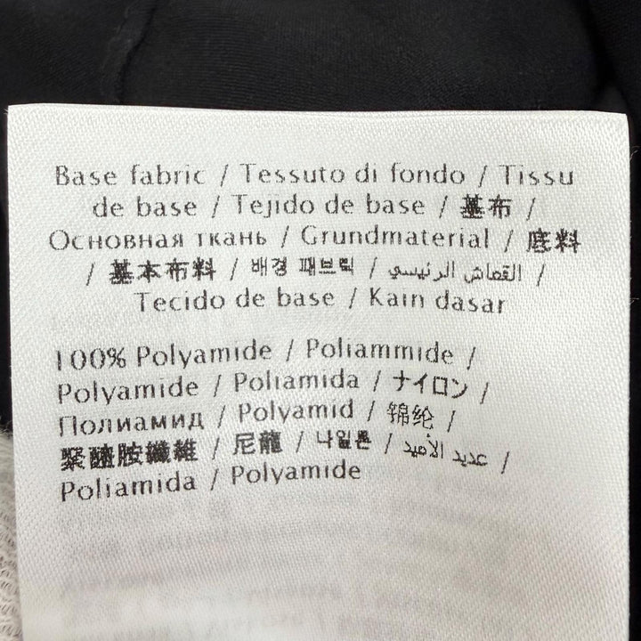 極美品△VALENTINO ヴァレンティノ 22SS 1B3VAZC6360 シルク混 リボン レース切替 ペンシルドレス ノースリーブ ワンピース 黒 36 正規品