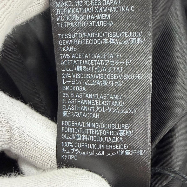 未使用品△BALENCIAGA バレンシアガ 24AW 808789 TRO56 EVENINGWEAR タイトスカート シンプル ブラック 34 イタリア製 正規品 レディース