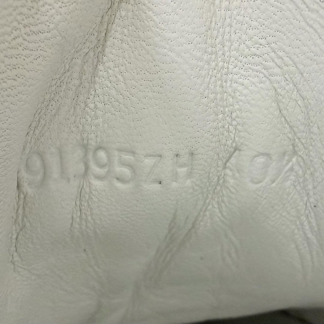 美品□HERMES エルメス H191395ZH トレイル レザー Hロゴ レースアップ ローカットスニーカー ホワイト イタリア製 40.5 メンズ オススメ