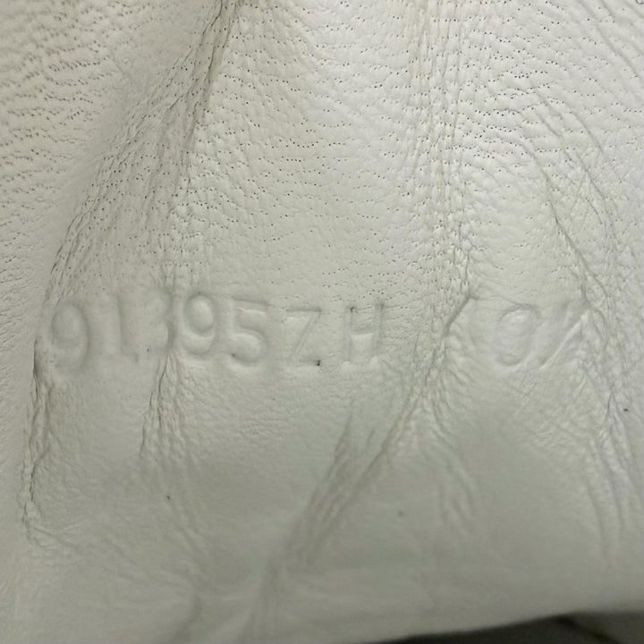 美品□HERMES エルメス H191395ZH トレイル レザー Hロゴ レースアップ ローカットスニーカー ホワイト イタリア製 40.5 メンズ オススメ