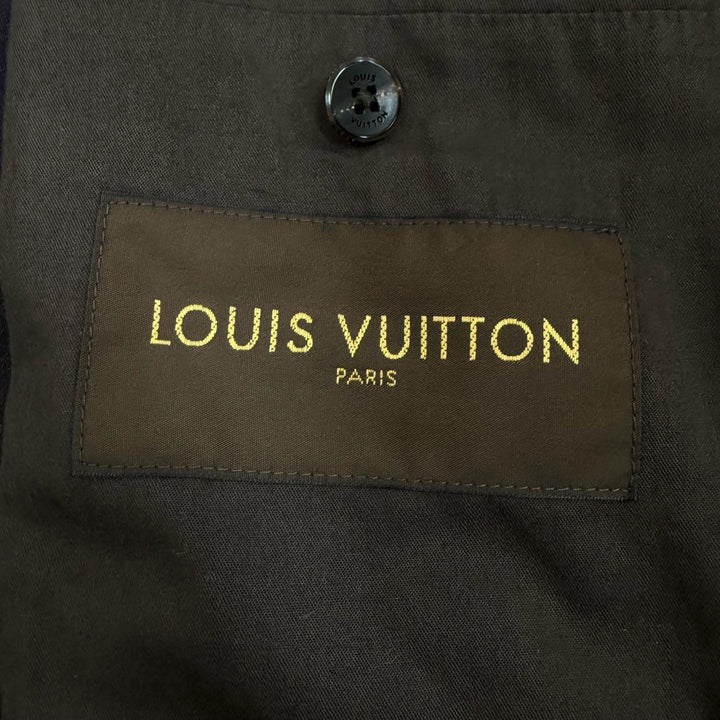 極美品▼LOUIS VUITTON ルイヴィトン 07AW グラデーション ダブルジップアップ ジャケット ブルゾン パープル ダークブラウン 54 正規品