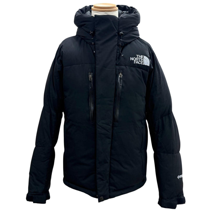 極美品▼THE NORTH FACE ザ・ノースフェイス ND92340 Baltro Light Jacket GORE-TEX ロゴ刺繍 フーデッド ZIP ダウンジャケット L 正規品