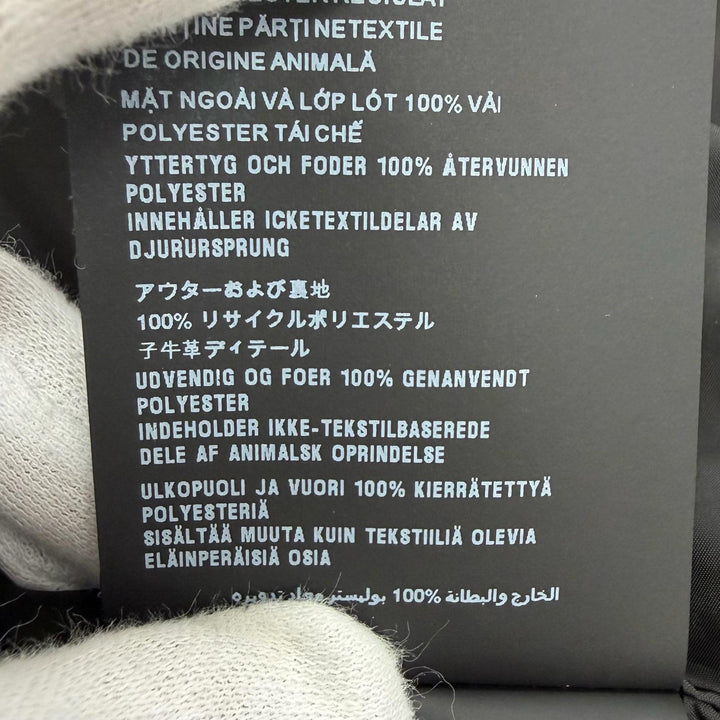 美品△PRADA プラダ 2023年製 SGN998 K-WAY SEMIFODERATO Jacket トライアングルロゴ ブルゾン ナイロンジャケット ブラック 56 正規品