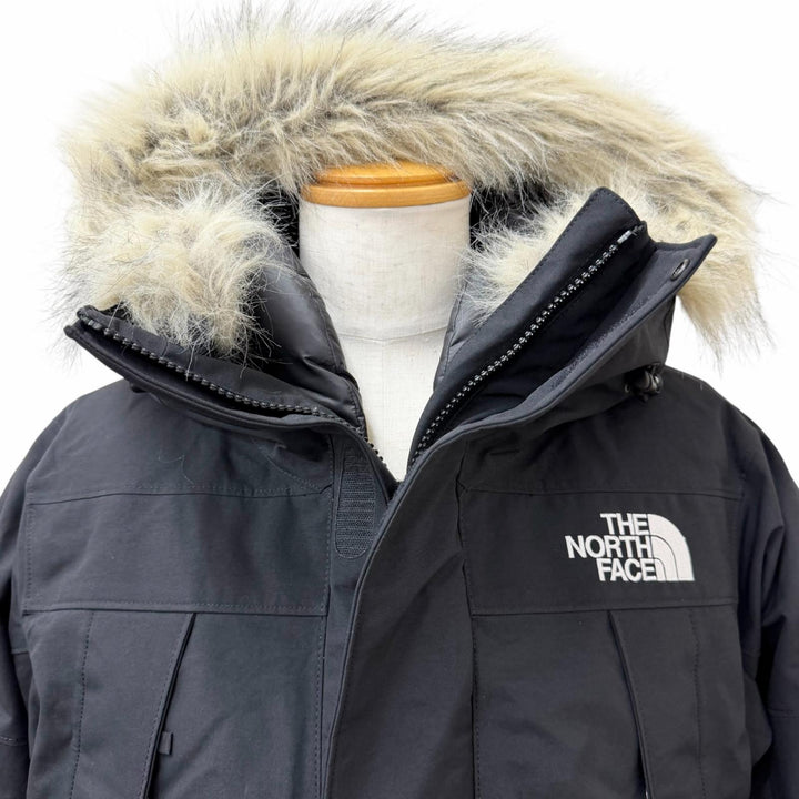 未使用品□THE NORTH FACE ザ ノースフェイス ND92546 Antarctica Parka GORE-TEX ファーフーデッド ダウンジャケット ブラック L 正規品