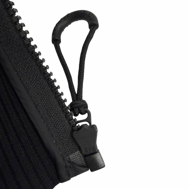 美品□MONCLER GRENOBLE モンクレール グルノーブル 2025年製 CARDIGAN TRICOT 一部ダウン使用 ニットジャケット ブルゾン 黒 S 正規品