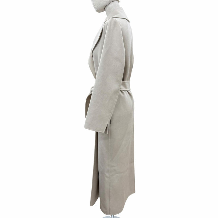 極美品◇S MaxMara DESIGN FOR EASY LIVING エス マックスマーラ 901609236 POLDO ウール ダブルフェイス ロングラップ コート 36 正規品