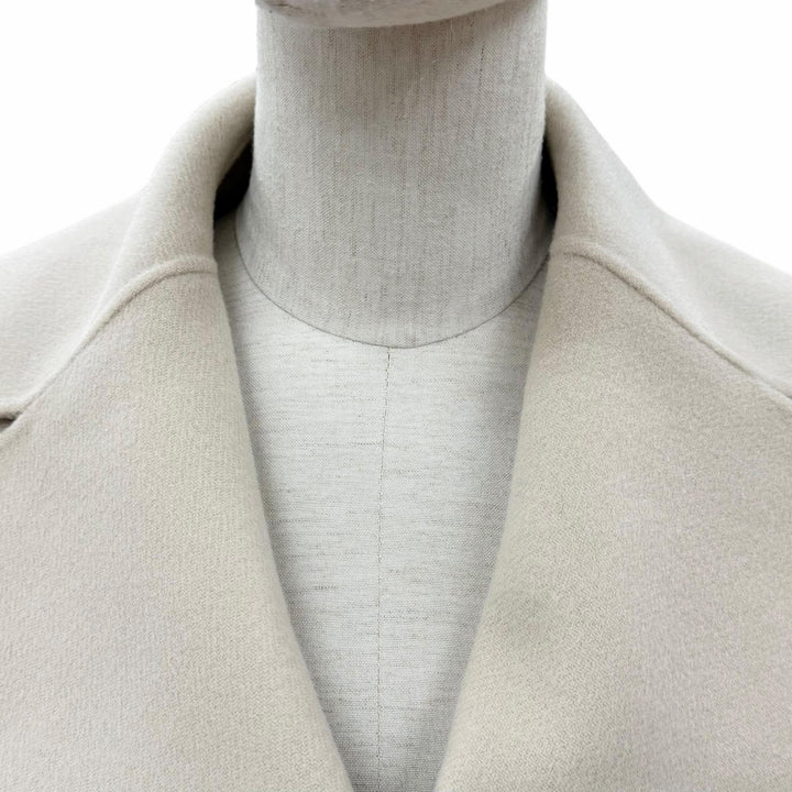 極美品◇S MaxMara DESIGN FOR EASY LIVING エス マックスマーラ 901609236 POLDO ウール ダブルフェイス ロングラップ コート 36 正規品