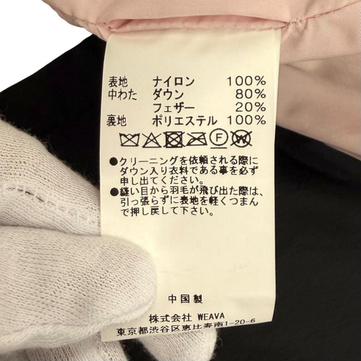 美品★GANNI ガニー 24AW LGNI24A3017-D NYLON TECH PUFFER MIDI JACKET オーバーサイズ ロゴ刺繍入り ダウンジャケット XS 正規品