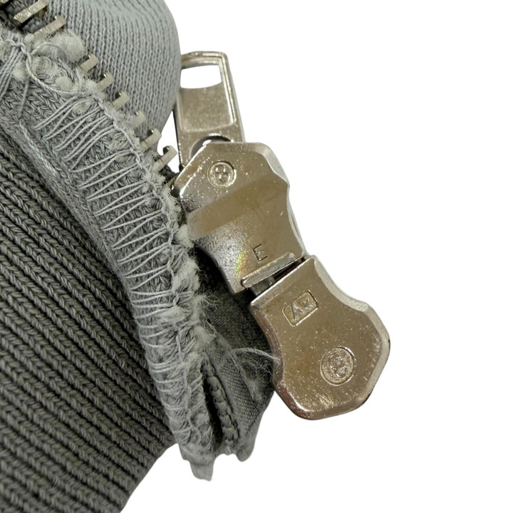 極美品□BREATH ブレス 25AW BR25AW-C5002 FADE ZIP UP HOODIE ダメージ加工 ジップ スウェットパーカー フーディー グレー L メンズ