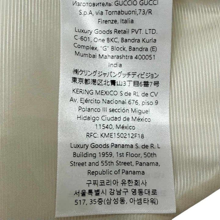 未使用品□GUCCI グッチ 24SS 780824 ホースビット 総柄 ジレ ベスト ベージュ 48 イタリア製 正規品 メンズ オススメ◎