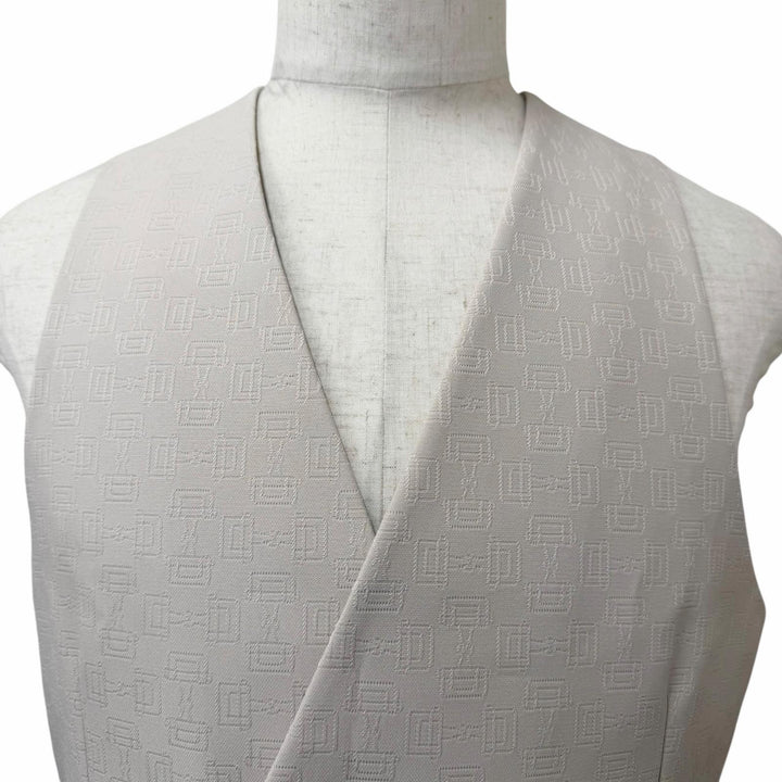 未使用品□GUCCI グッチ 24SS 780824 ホースビット 総柄 ジレ ベスト ベージュ 48 イタリア製 正規品 メンズ オススメ◎