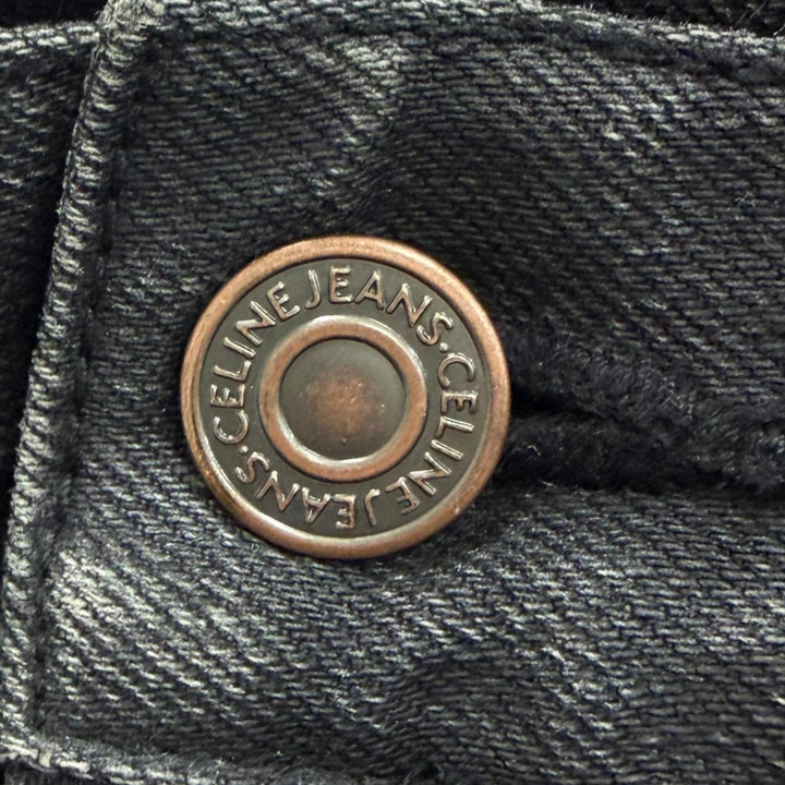 【ドンドン見直し】美品□CELINE セリーヌ N20 639E38VF コットン98％ ジーンズ デニムパンツ ブラック 30 日本製 正規品 メンズ