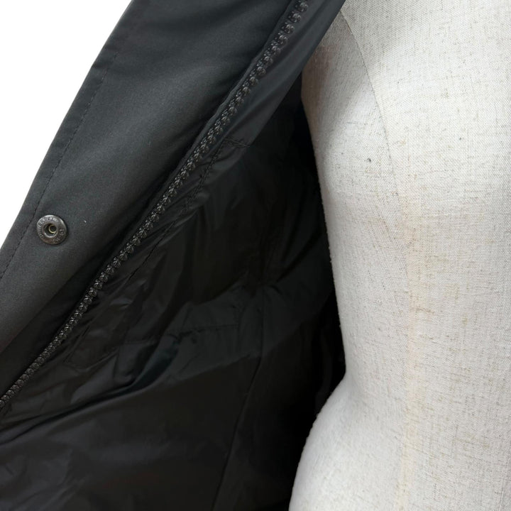 良品☆CANADA GOOSE カナダグース 2302JL MACKENZIE PARKA マッケンジーパーカ サザビー ファー・フード付 ダウンコート 黒 M 正規品
