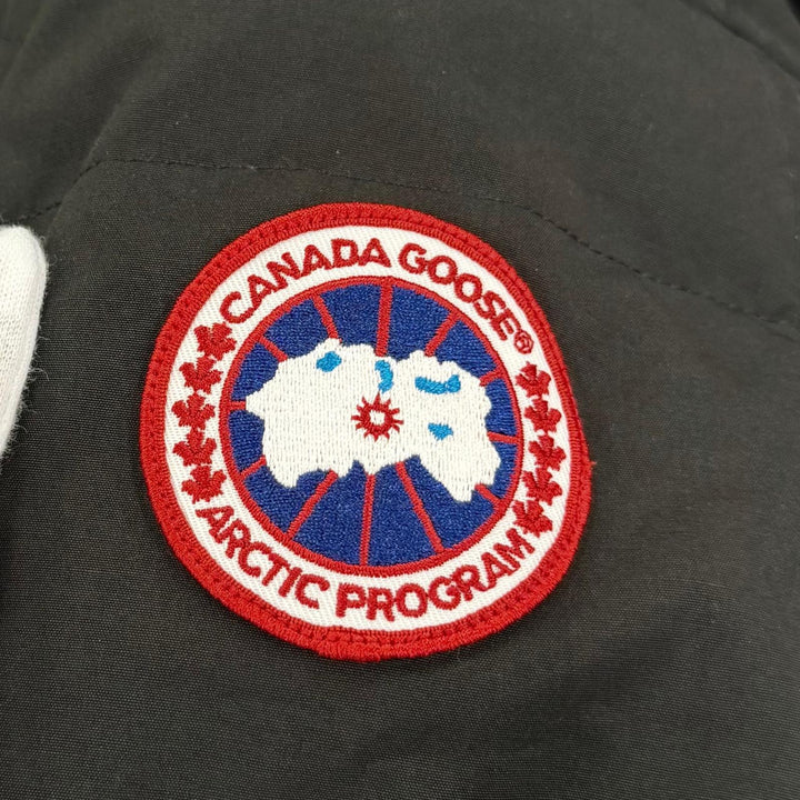 良品☆CANADA GOOSE カナダグース 2302JL MACKENZIE PARKA マッケンジーパーカ サザビー ファー・フード付 ダウンコート 黒 M 正規品