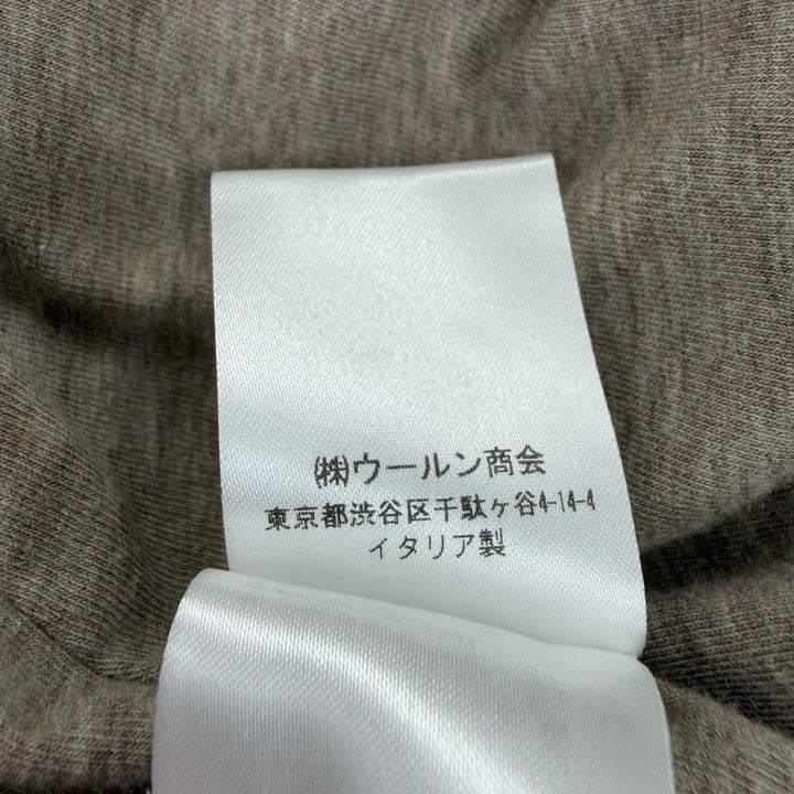 極美品☆Brunello Cucinelli ブルネロクチネリ DD51418 フーデッド ベルト付 コート グレージュ 44 伊製 正規品 レディース ハンガー付き