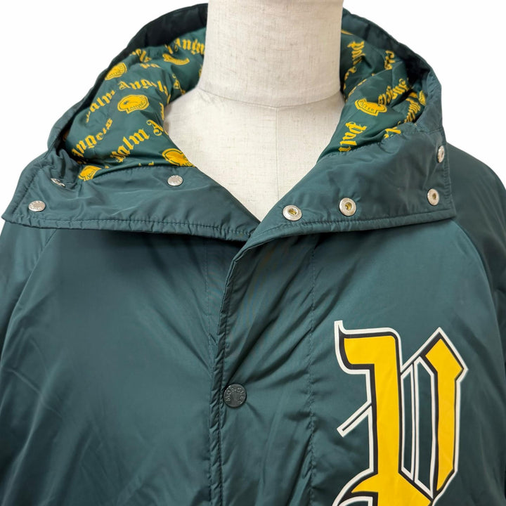 美品□MONCLER GENIUS 8 Palm Angels モンクレール ジーニアス 8 パーム エンジェルス 22AW MORENZ ダウンコート 1 イタリア製 正規品