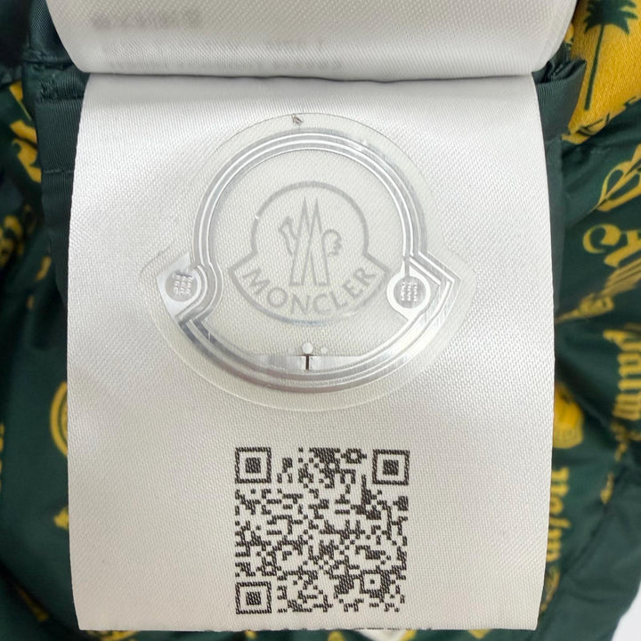 美品□MONCLER GENIUS 8 Palm Angels モンクレール ジーニアス 8 パーム エンジェルス 22AW MORENZ ダウンコート 1 イタリア製 正規品