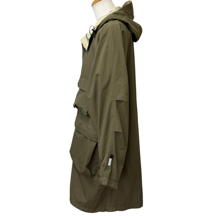 極美品□DAIWA PIER39 ダイワピア39 BJ-15022 Tech Long Mountain GORE-TEX INFINIUM フーデッド ミリタリーコート カーキ XL 正規品