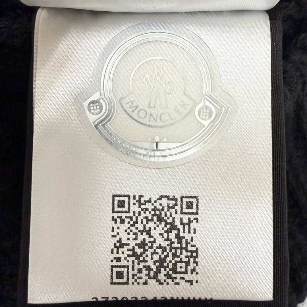 美品□MONCLER GENIUS 1 PHARRELL WILLAMS モンクレール ジーニアス 1 CICLISTA TRICOT ロゴワッペン ハーフジップ セーター M 正規品