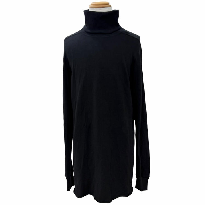 美品▼MONCLER RICK OWENS モンクレール リックオウエンス 2023年製 SURF T ロゴワッペン付き タートルネック ニットセーター S 正規品