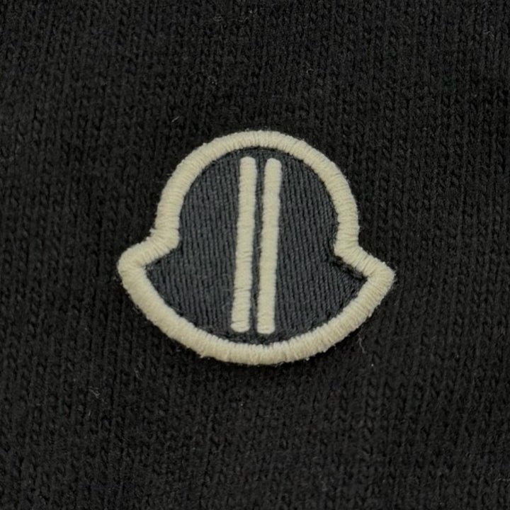 美品▼MONCLER RICK OWENS モンクレール リックオウエンス 2023年製 SURF T ロゴワッペン付き タートルネック ニットセーター S 正規品