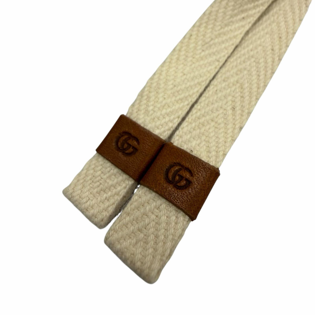 極美品▼GUCCI グッチ 690559 レザー使い インターロッキングG ロゴワッペン ジャージ イージー パンツ ネイビー 48 伊製 正規品 メンズ