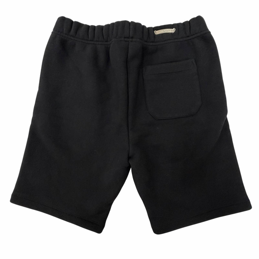 極美品▼CHROME HEARTS クロムハーツ コットン 7-11 CHアップリケロゴ Y NOT スクロールラベル ハーフパンツ ショートパンツ L メンズ