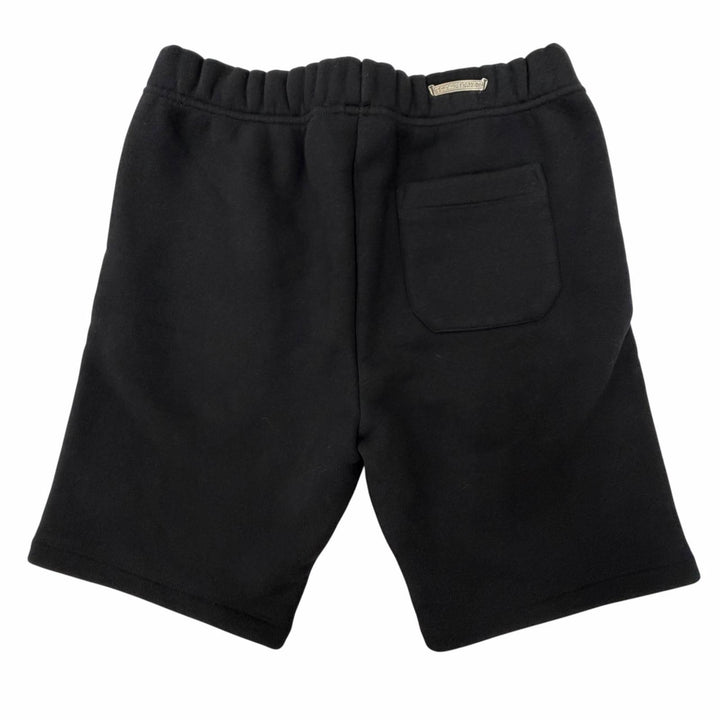 極美品▼CHROME HEARTS クロムハーツ コットン 7-11 CHアップリケロゴ Y NOT スクロールラベル ハーフパンツ ショートパンツ L メンズ