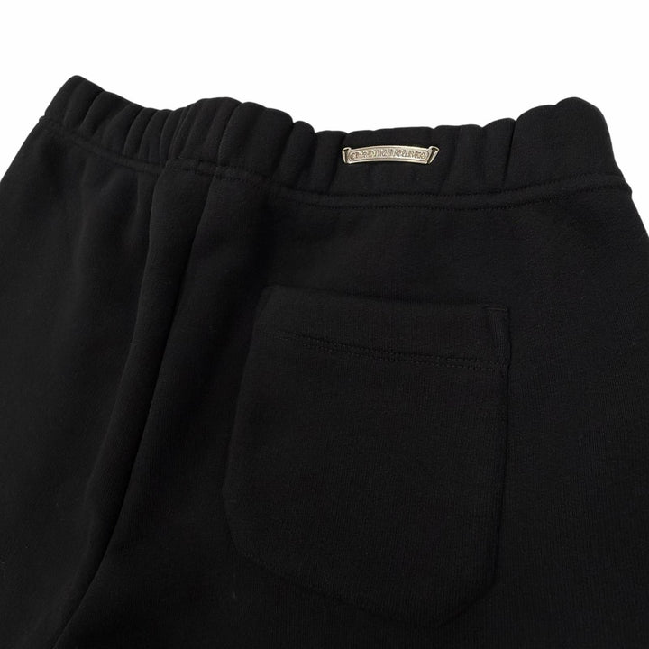 極美品▼CHROME HEARTS クロムハーツ コットン 7-11 CHアップリケロゴ Y NOT スクロールラベル ハーフパンツ ショートパンツ L メンズ