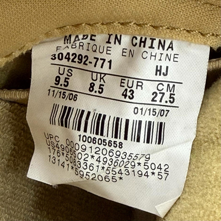 未使用品▼NIKE ナイキ 304292-771 NIKE DUNKLOW PRO SB Moneycat スウェード レザー ローカットスニーカー ベージュ ゴールド 27.5 箱付