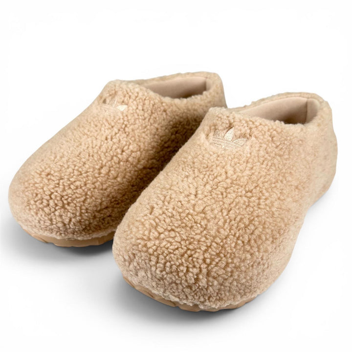 未使用品▲adidas Originals アディダスオリジナルス JR8825 ADIFOM STAN MULE W ボア スリッポン ベージュ 24.5cm レディース 箱付き
