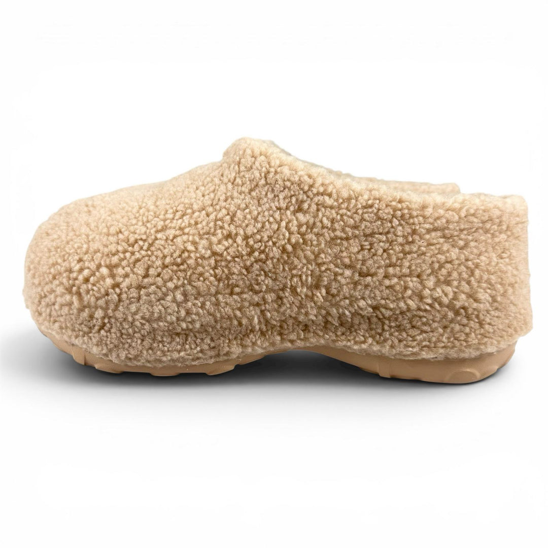 未使用品▲adidas Originals アディダスオリジナルス JR8825 ADIFOM STAN MULE W ボア スリッポン ベージュ 24.5cm レディース 箱付き