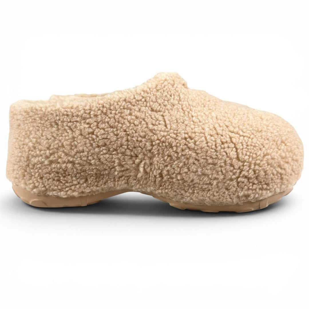 未使用品▲adidas Originals アディダスオリジナルス JR8825 ADIFOM STAN MULE W ボア スリッポン ベージュ 24.5cm レディース 箱付き