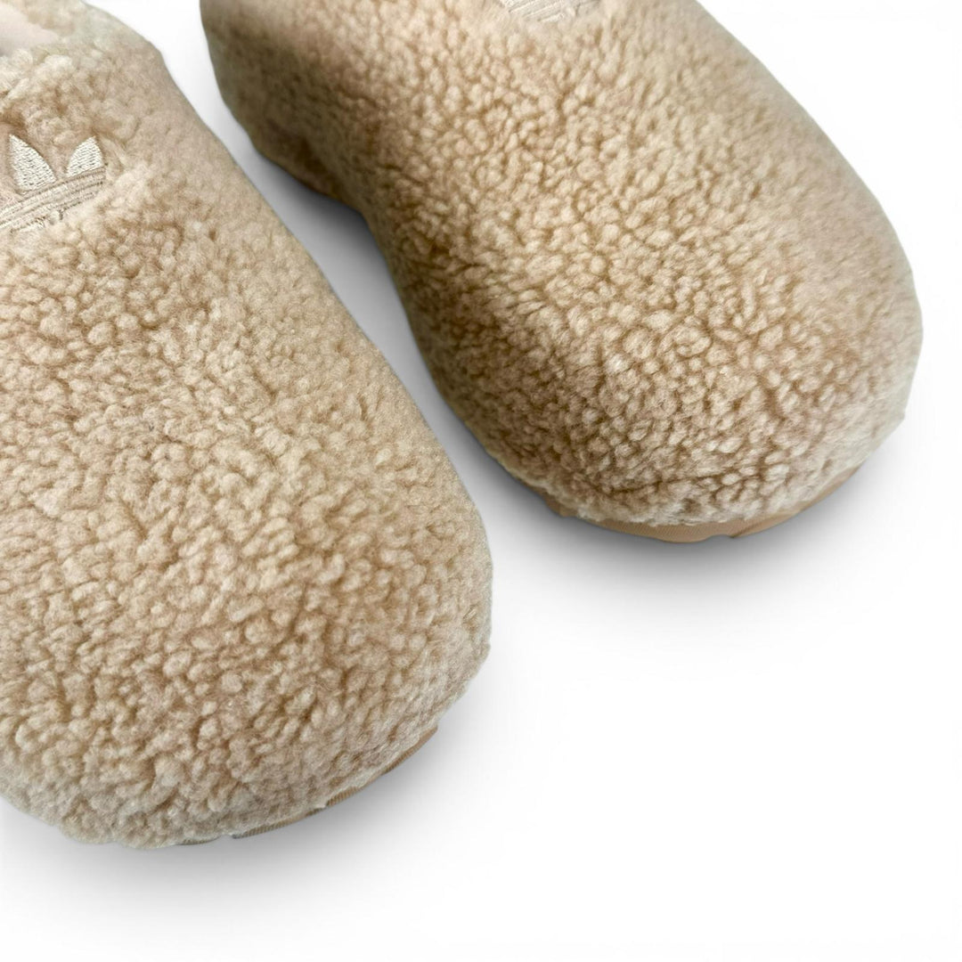 未使用品▲adidas Originals アディダスオリジナルス JR8825 ADIFOM STAN MULE W ボア スリッポン ベージュ 24.5cm レディース 箱付き