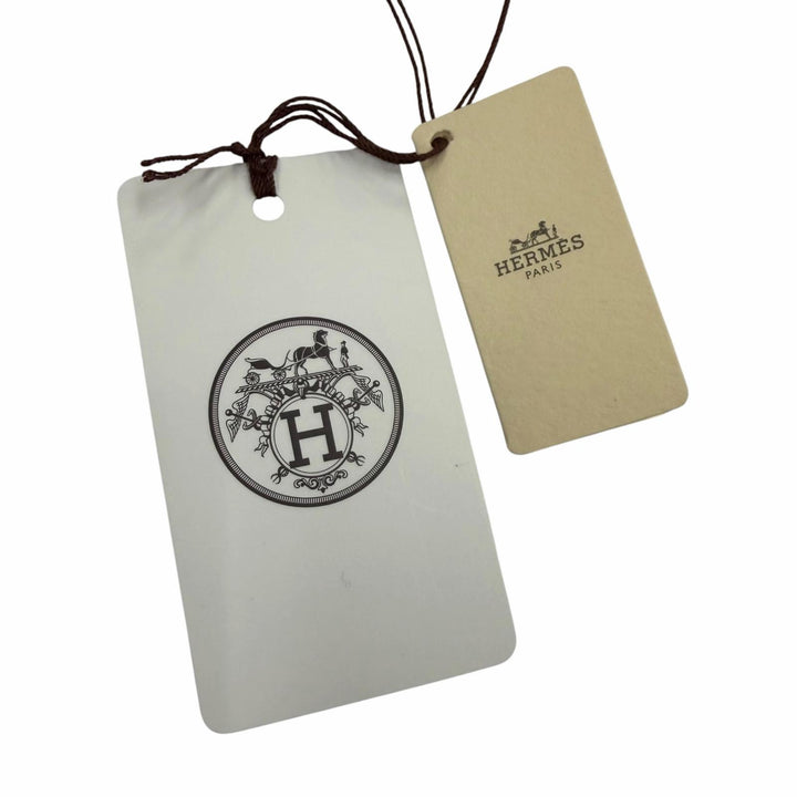 未使用品▼HERMES エルメス カシミヤ100% フリンジ付き バイカラー ストール マフラー ブラック イエロー 英国製 メンズ レディース