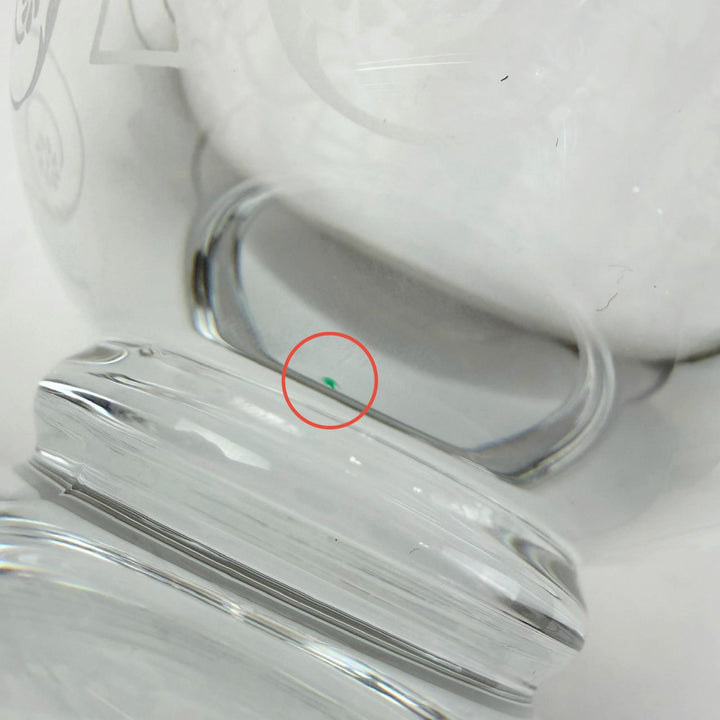 未使用品☆Baccarat バカラ ミケランジェロ フラワーベース 大型グラス ポット 花柄アラベスク フランスアンティーク 花瓶 クリスタル