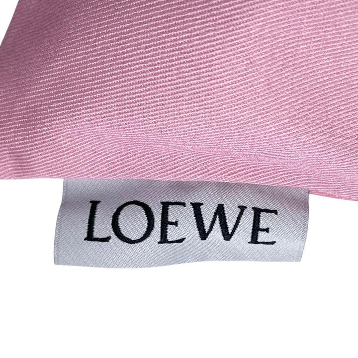 極美品▲LOEWE ロエベ 329.51.V83 ドローストリング ポーチ ストライプ柄 巾着バッグ ポーチ マルチカラー ポルトガル製 レディース
