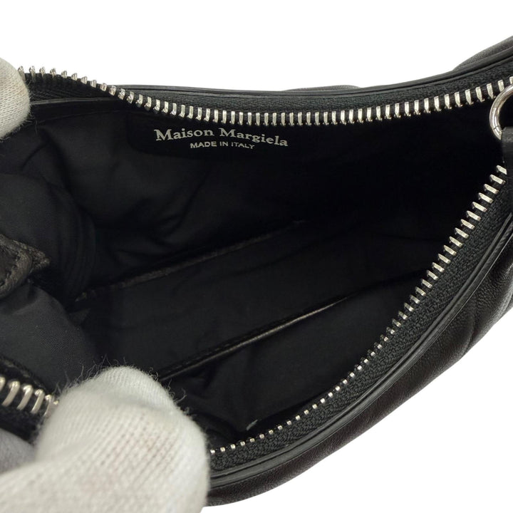 美品☆Maison Margiela 11 メゾンマルジェラ11 SB1WG0021 グラムスラム ホーボー マイクロ チェーンショルダーバッグ キルトナッパレザー