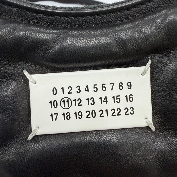 美品☆Maison Margiela 11 メゾンマルジェラ11 SB1WG0021 グラムスラム ホーボー マイクロ チェーンショルダーバッグ キルトナッパレザー