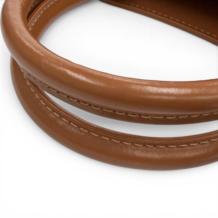 良品★LOEWE ロエベ A933S30X01 スタンダード A5 トート タン レザー 2WAY ショルダーバッグ トートバッグ スペイン製 レディース