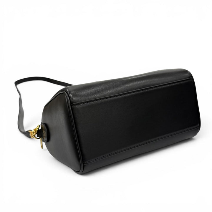 極美品★CELINE セリーヌ 11377 スムースカーフスキン キュイル トリオンフ スモールボストン 2WAY バッグ ショルダーバッグ 保存袋付き