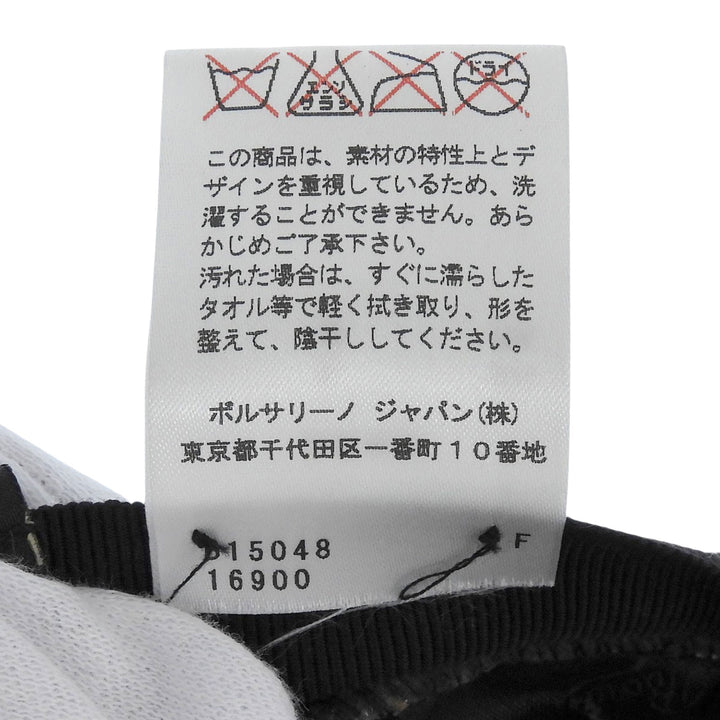 美品▲Borsalino ボルサリーノ ウール シルク レザーロゴパッチ付き 帽子 キャスケット グレー系 L (60) イタリア製 正規品 メンズ