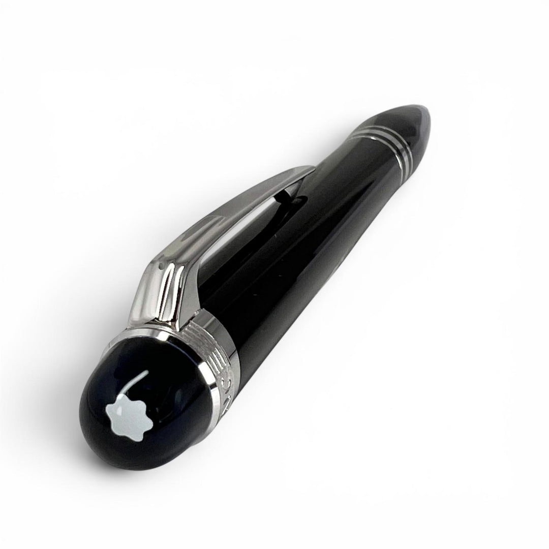 極美品▲MONTBLANC モンブラン スターウォーカー プレシャスレジン ホワイトスター ツイスト式 ボールペン ドイツ製 メンズ 箱・保存袋付き