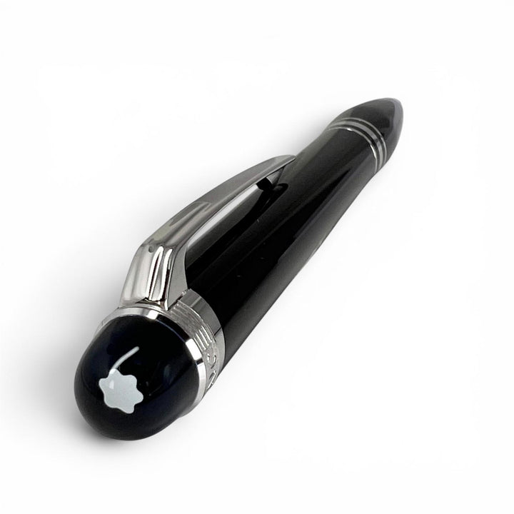 極美品▲MONTBLANC モンブラン スターウォーカー プレシャスレジン ホワイトスター ツイスト式 ボールペン ドイツ製 メンズ 箱・保存袋付き