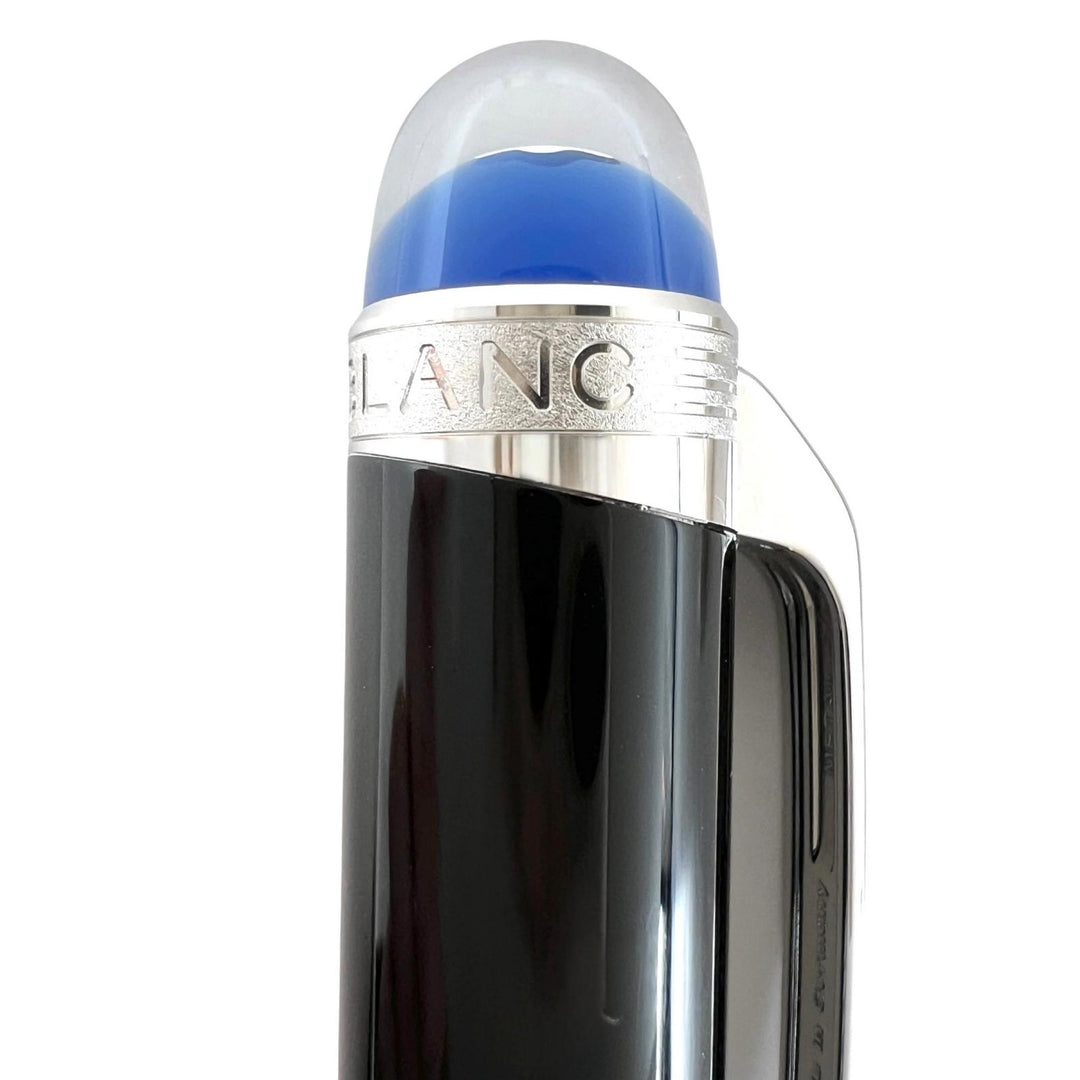 極美品▲MONTBLANC モンブラン スターウォーカー プレシャスレジン ホワイトスター ツイスト式 ボールペン ドイツ製 メンズ 箱・保存袋付き